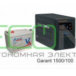 Инвертор (ИБП) Энергия ПН-1500 + Аккумуляторная батарея Vektor GL 12-100