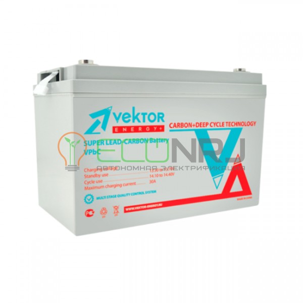 Аккумуляторная батарея Vektor VPbC 2-600